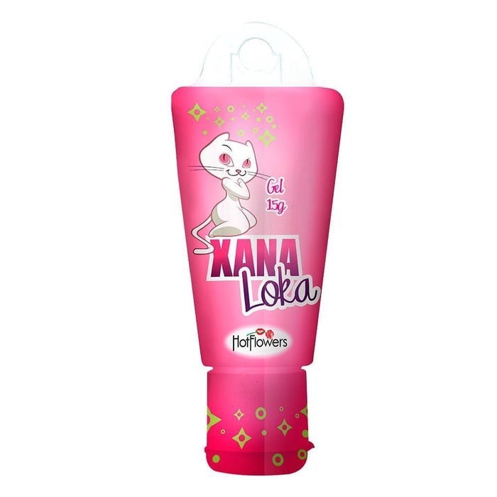 Xana Loka Gel Excitante Feminino 15g Hot Flowers 