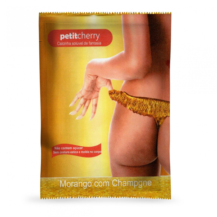 Calcinha Comestivel Metalic Petitcherry