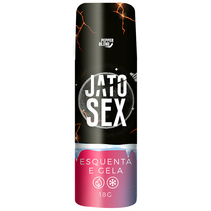 Jato Sex Esquenta Esfria Bifásico 18ml Pepper Blend