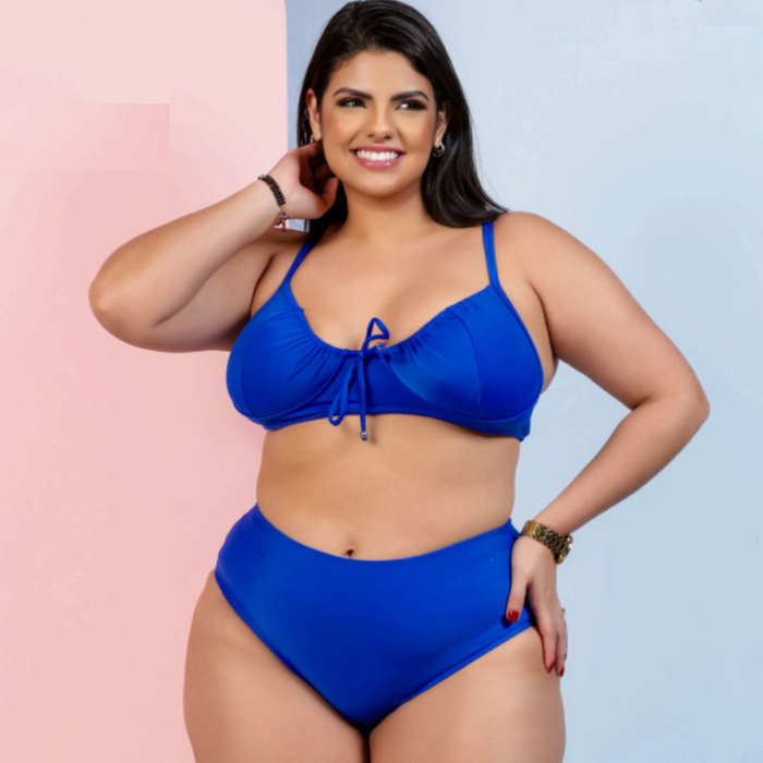 Biquíni Plus Size Deise Sem Bojo Costa Do Mar