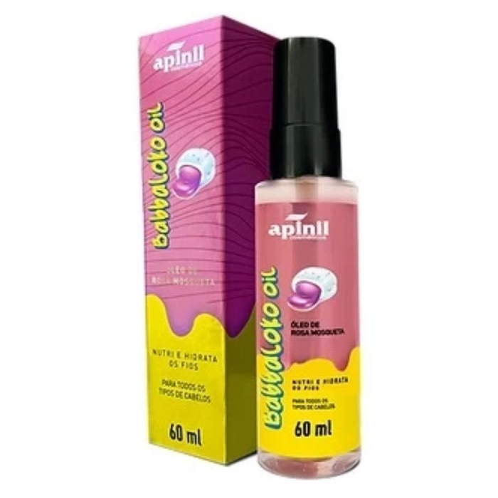 Babbaloko Oil Com óleo De Rosa Mosqueta 60ml Apinil