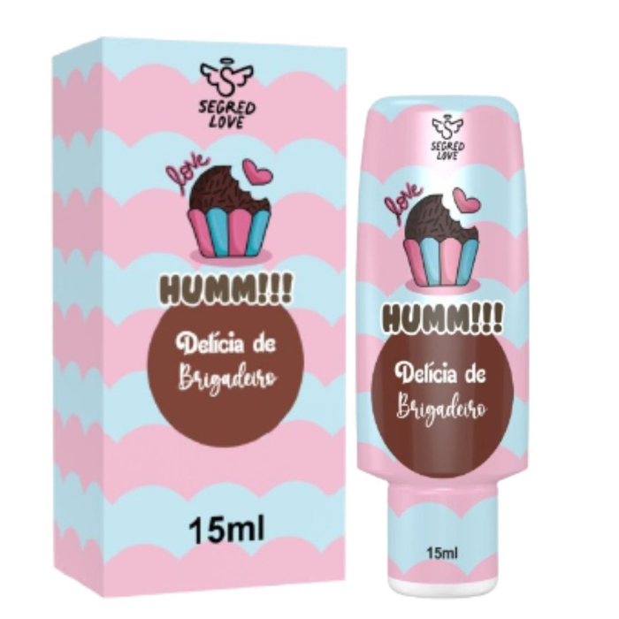 Humm Delícia De Brigadeiro Gel Beijável Hot 15ml Segred Love