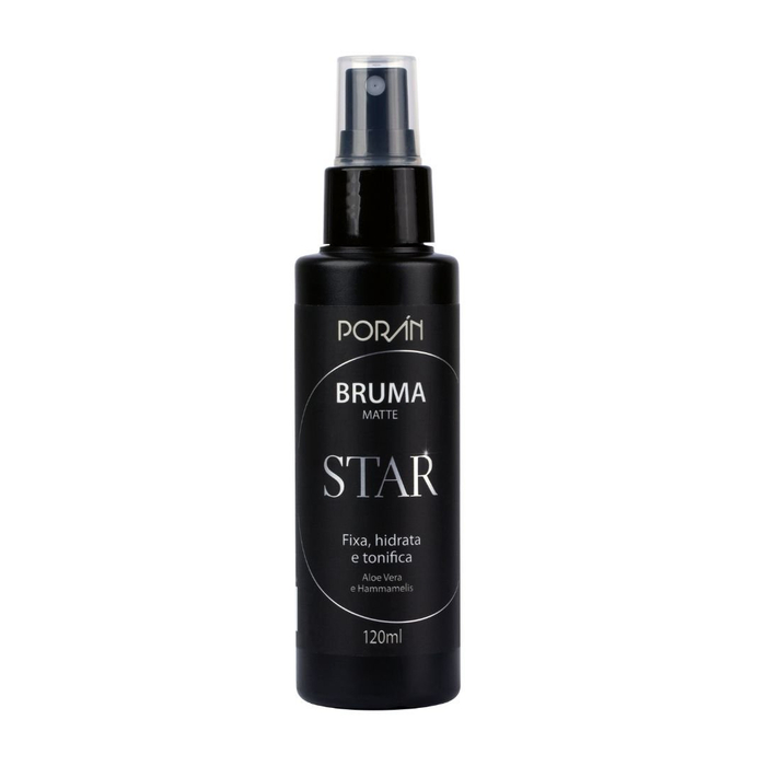 Bruma Matte Star 120ml Porán Cosméticos