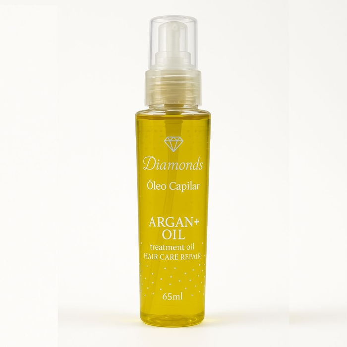 Diamonds óleo Capilar Argan Oil 65ml Rhenuks Cosméticos