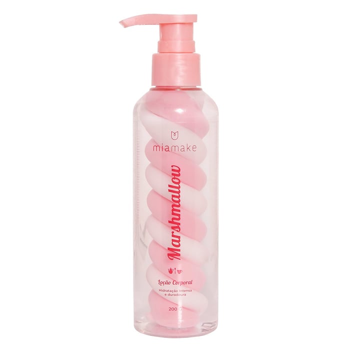 Marshmallow Loção Corporal Hidratante 200g Mia Make