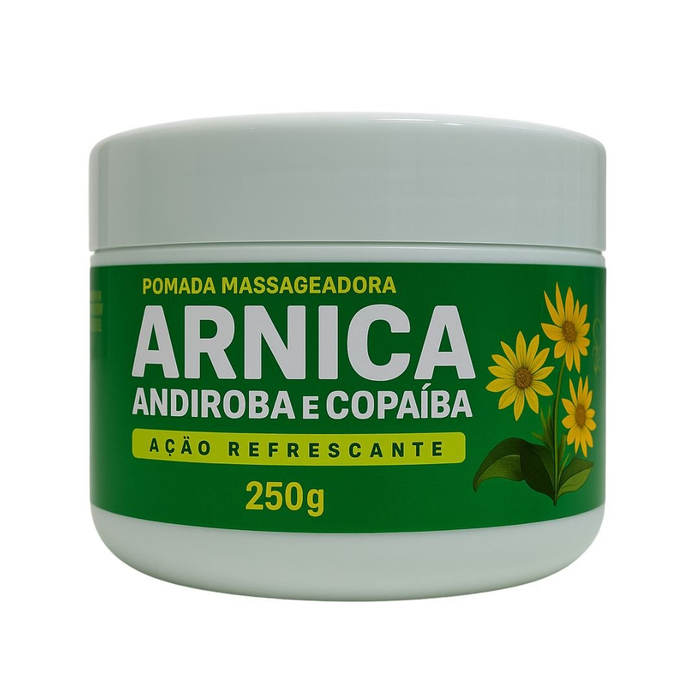 Pomada Massageadora Arnica 250g Soul Cosméticos 