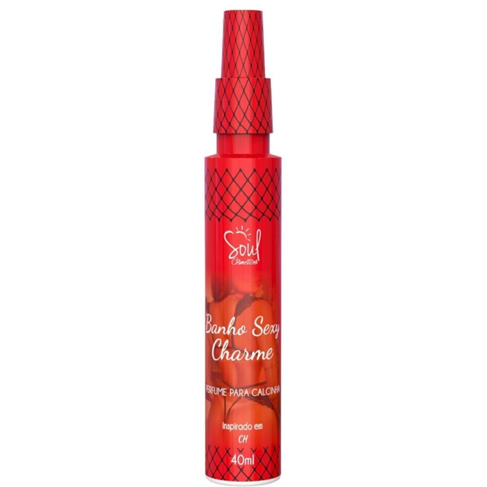 Banho Sexy Charme Perfume Para Calcinha 40ml Soul Cosméticos