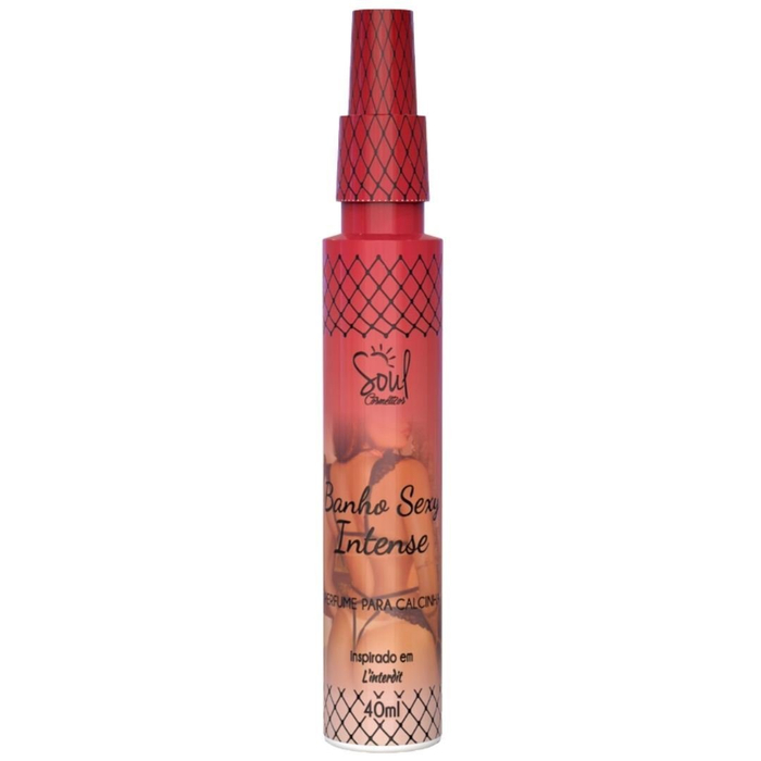 Banho Sexy Intense Perfume Para Calcinha 40ml Soul Cosmeticos