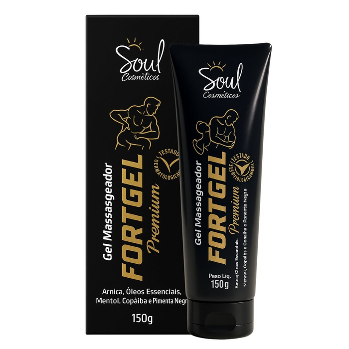 Fortgel Premium Gel Para Massagem 150g Soul Cosméticos