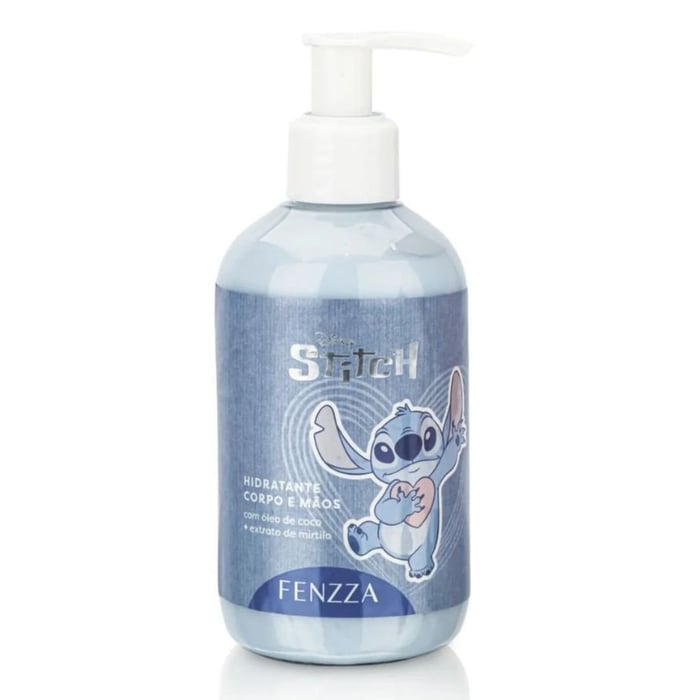 Hidratante Corpo E Mãos Stitch 250ml Fenzza