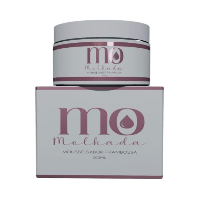 Mousse Hidratante íntimo E Corporal 200ml Linha Molhada Pepper Blend