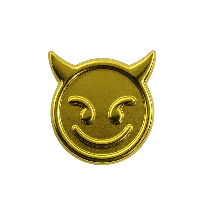 Aplicação Em Plástico Abs Para Personalizar Emoji Safado Hard