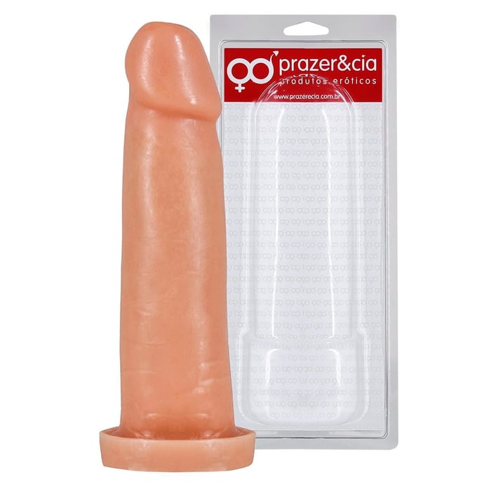Prótese Maciça 15,4 X 3,9cm Prazer & Cia