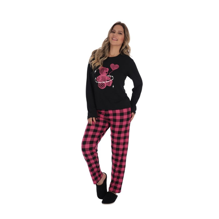 Pijama Sleep Suede Variados Victory