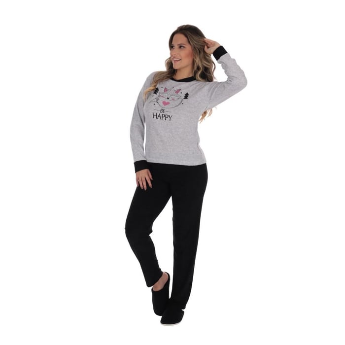 Pijama Sophia Plush Variados Victory