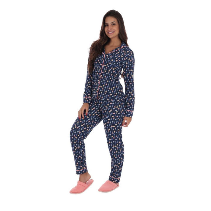 Pijama Print Americano Variados Victory