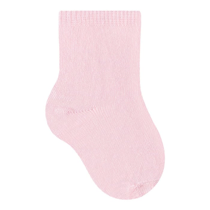 Meia Lisa Bebê Rosa Selene