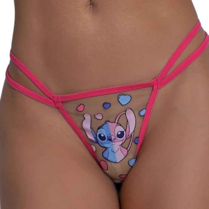 Calcinha Em Tule Lilo Sitch Pimenta Sexy