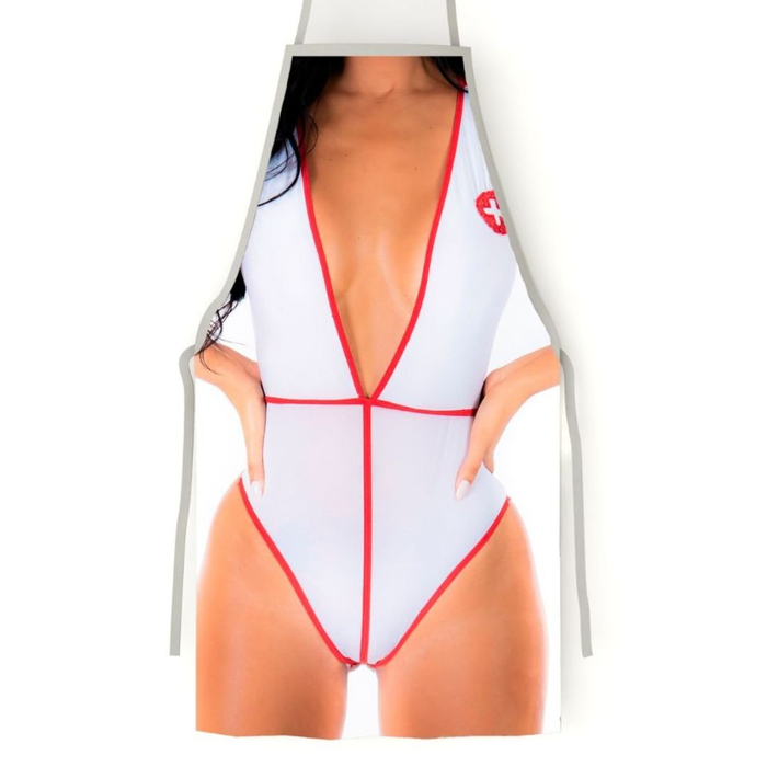 Avental 3d Feminino Body Paramédica Pimenta Sexy 