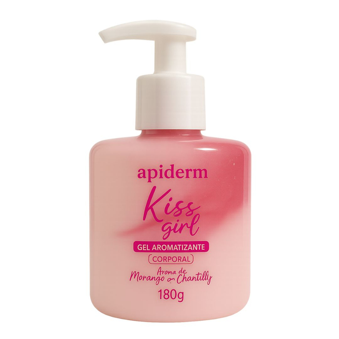 Kiss Girl Gel Aromatizante Beijável Para Virilha 180g Apiderm