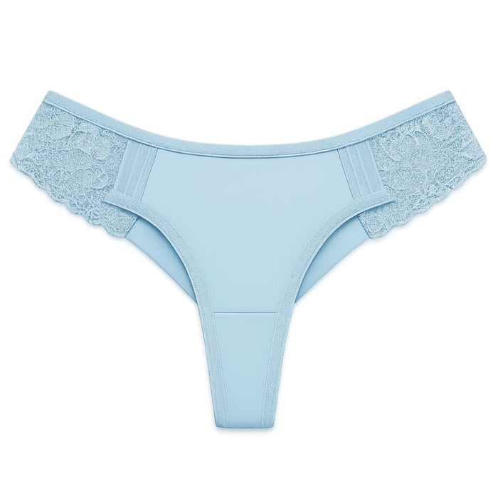 Calcinha Estilo Tanga Camélia Fio Duplo Microfibra Patitex