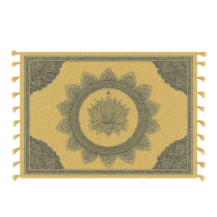 Canga Praia Em Poliéster Tantra Indiano