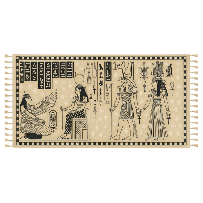 Canga Praia Egito Poliéster Bali Beach