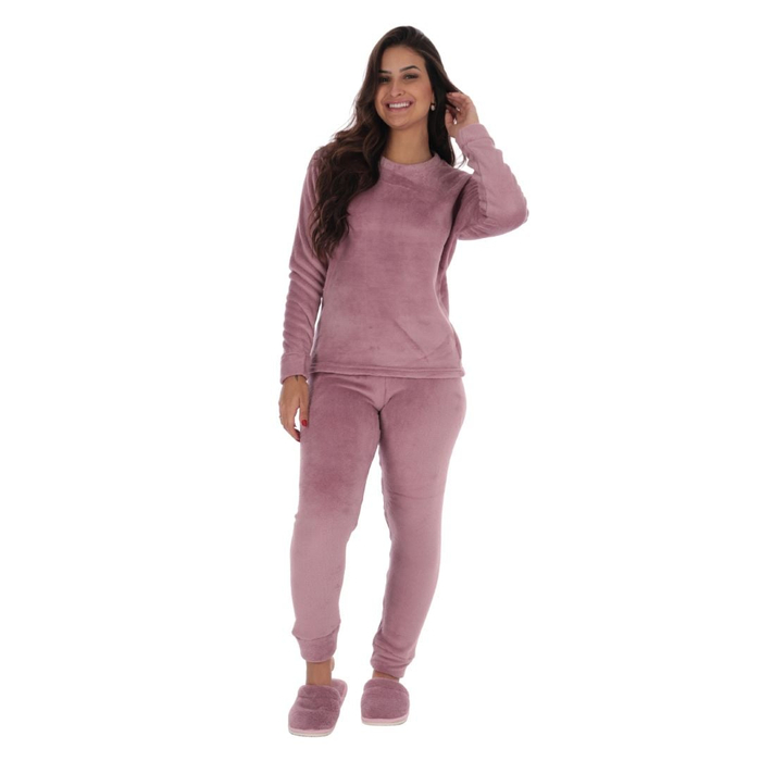 Pijama Fleece Liso Variados Victory