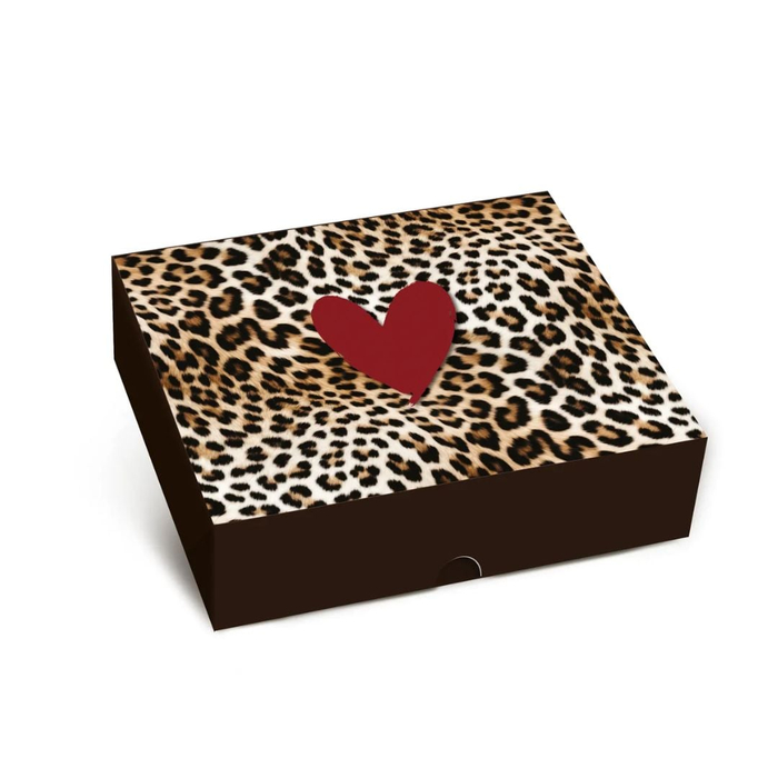 Caixa Retangular P Com Tampa New Tres Chic Cromus