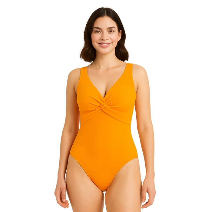 Maiô Básico Rhodes Com Decote Reto E Bojo