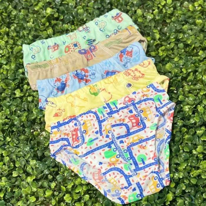 Cueca Infantil Slip Estampada Em Cotton