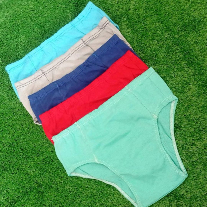 Cueca Slip Infantil Cores Em Algodão