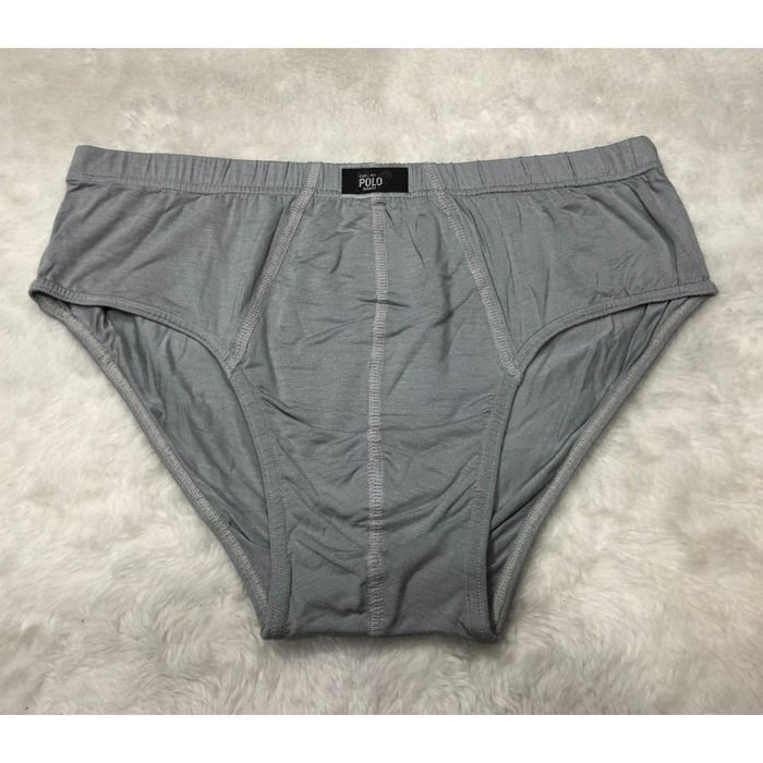 Cueca Slip Em Viscose Cós Embutido Natural Confort