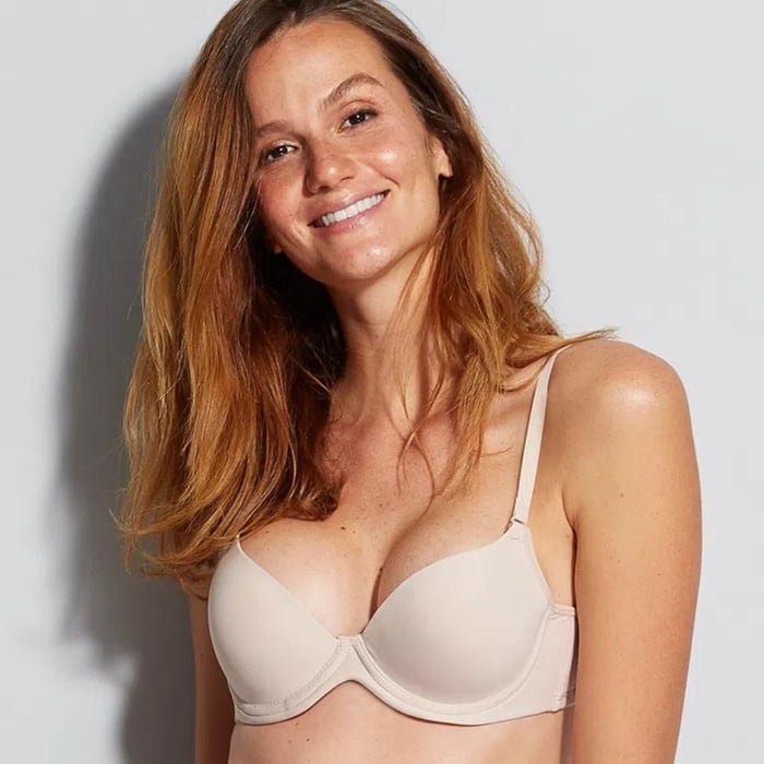 Sutiã Meia Taça Em Microfibra Taça C Hope