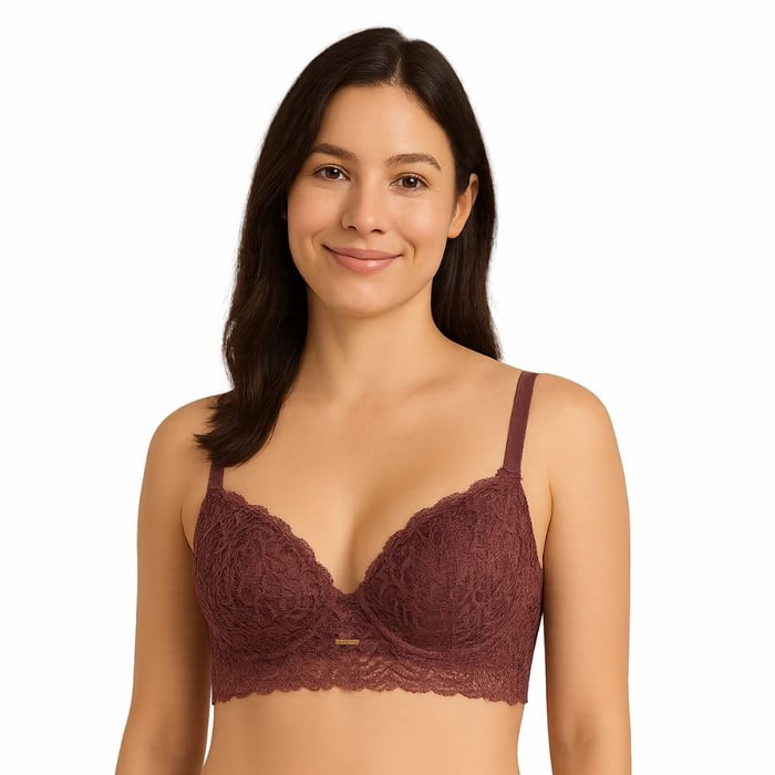 Sutiã Corpete Tomara Que Caia Coração Em Renda Nayane