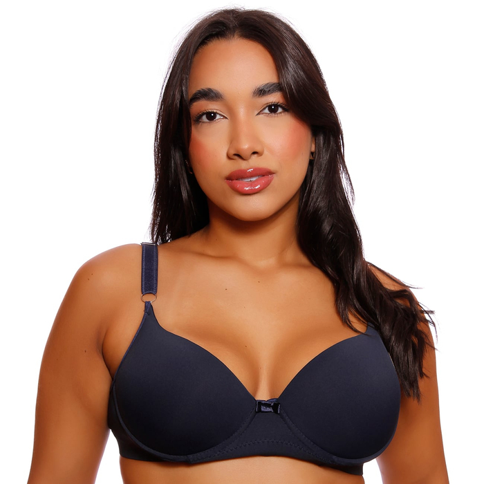 Sutiã Plus Size Reforçado Liso Com Bojo Patitex