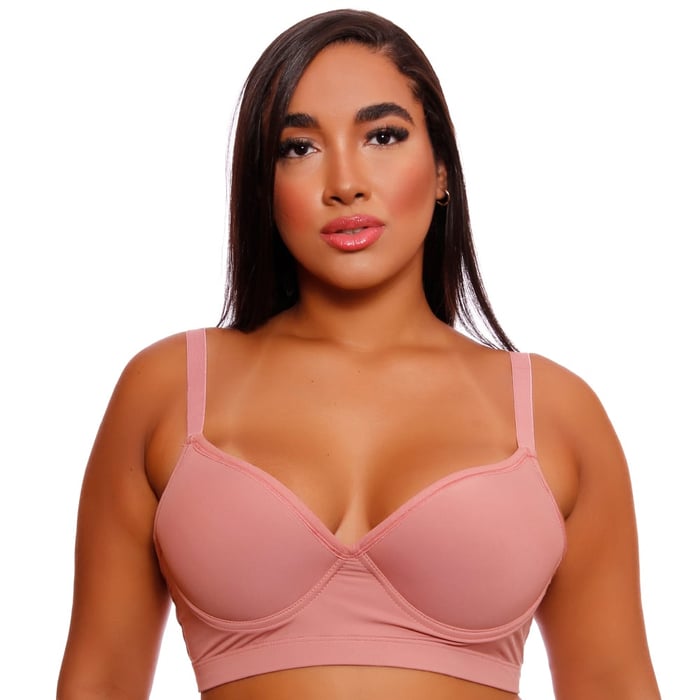 Sutiã Plus Size Reforçado Lateral Dupla Lidiely