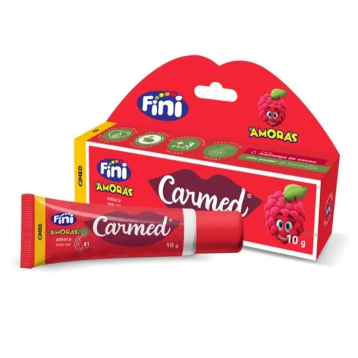 Carmed Fini Amora Hidratante Labial Com Cor 10g Cimed