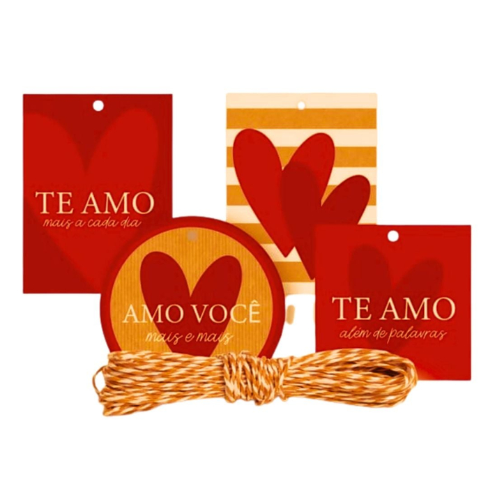 Kit Fechamento Para Presente Kraft Season Love Cromus