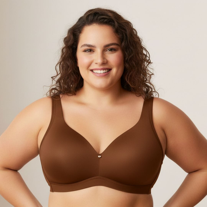 Sutiã Plus Size Top Bojo Sem Aros Conforto Nayane