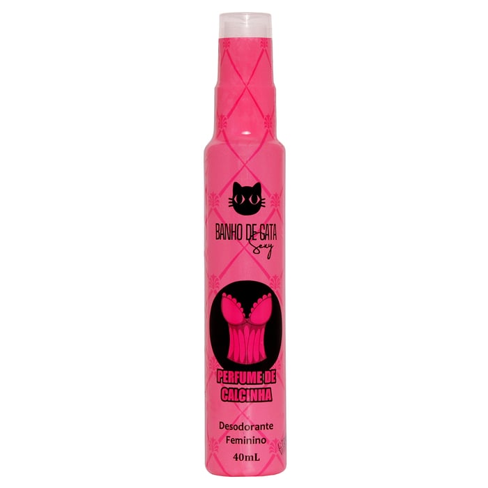 Banho De Gata Sexy Perfume De Calcinha 40ml