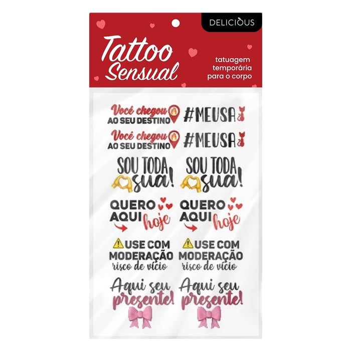 Sexy Tattoo Frases Ousadas Emojis Variados Sedux