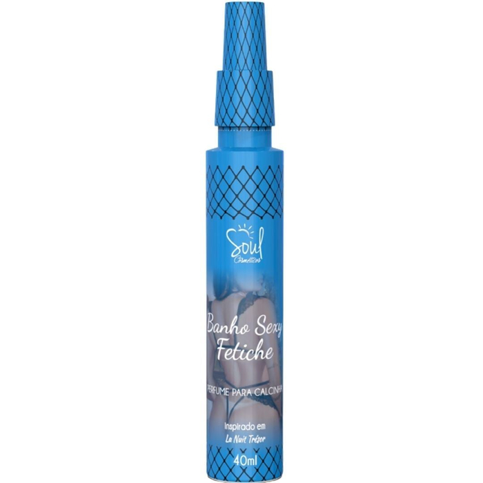 Banho Sexy Fetiche Perfume Para Calcinha 40ml Soul Cosméticos