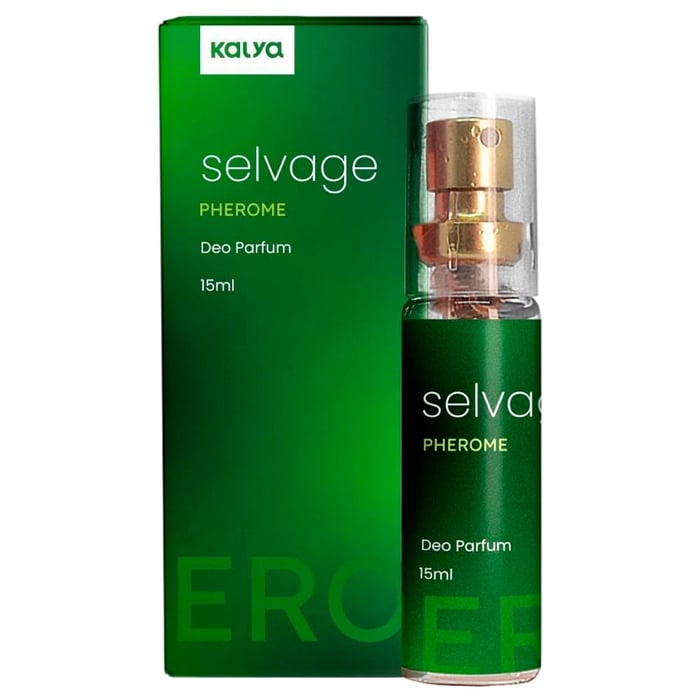 Selvage Pherome Deo Perfum Masculino Com Feromônio15ml Kalya
