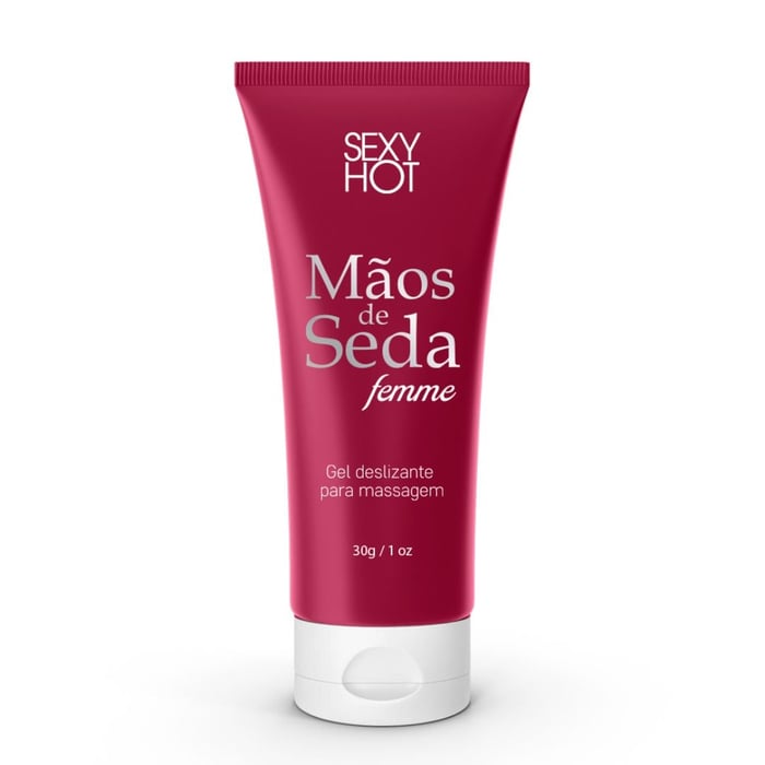 Mãos De Seda Femme Gel Deslizante Para Massagem 30g Sexy Hot