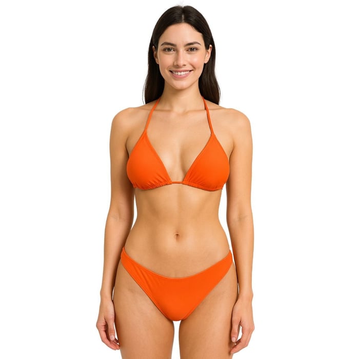 Biquíni Laís Cortininha Liso Fio Duplo Linha Premium Hangar Lingerie