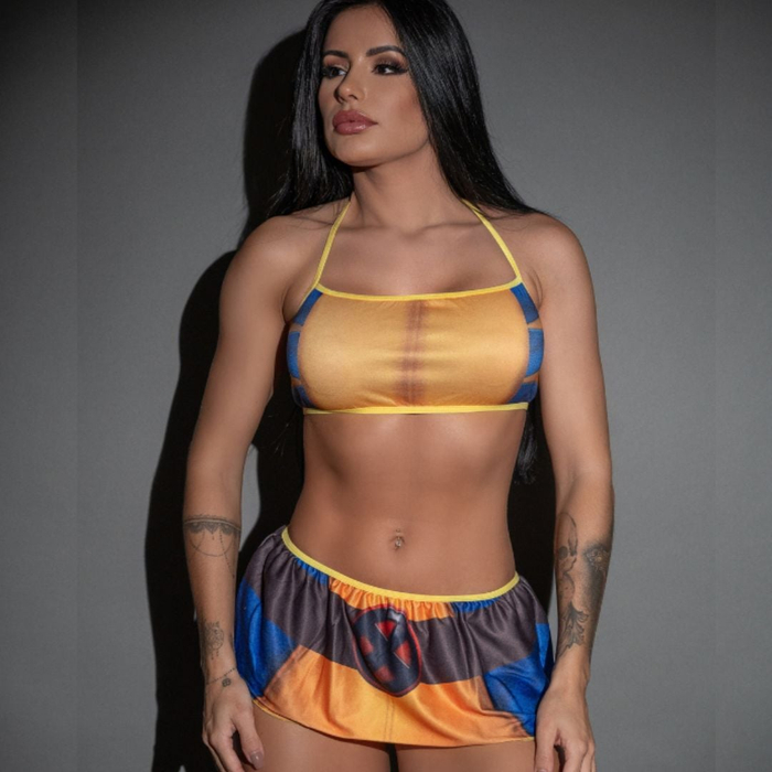 Fantasia Fetiche X-men Pimenta Sexy