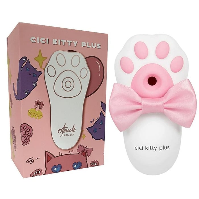 Vibrador Cici 7 Modos De Pulsação Formato De Patinha Vibe Toys