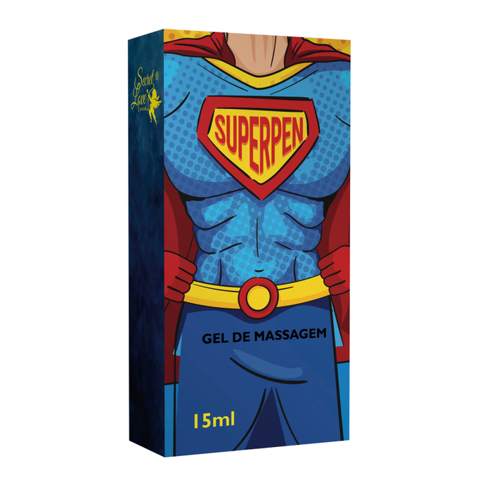 Superpen Gel Para Massagem 15ml Secret Love