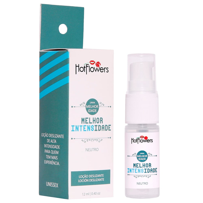Melhor Intensidade Lubrificante Linha Melhor Idade 12ml Hot Flowers